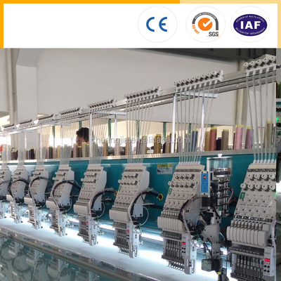 CHUANGJIA High Speed ​​Embroidery Machine 924 With Beading Device 11000*2260mm