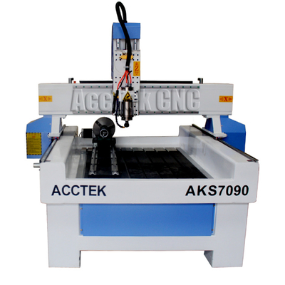 Hotels Acctek Stone Router AKS7090 Stone CNC Router Aluminum Milling Marble Cutting Tools