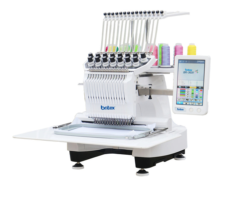 BR-3620 단일 해드 15 바늘 중국 평평한 티셔츠 모자 자수 기계 전산화된 자수 기계