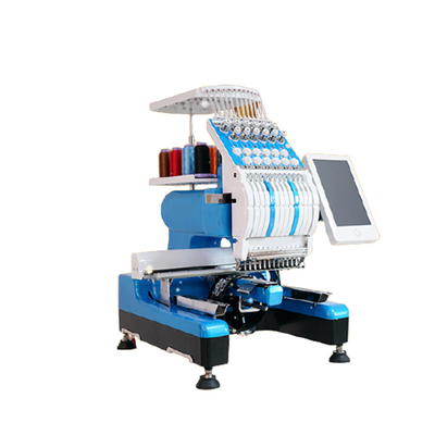 Factory Brand New Chenille Embroidery Machine 12 Thread For Shoes / T Shirt / Scarf