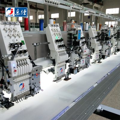 High Speed ​​Multi Embroidery Flat Lejia Computer Embroidery Machine With Tying Device